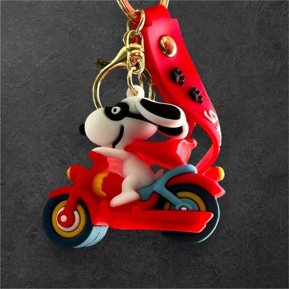 LLavero snoopy moto