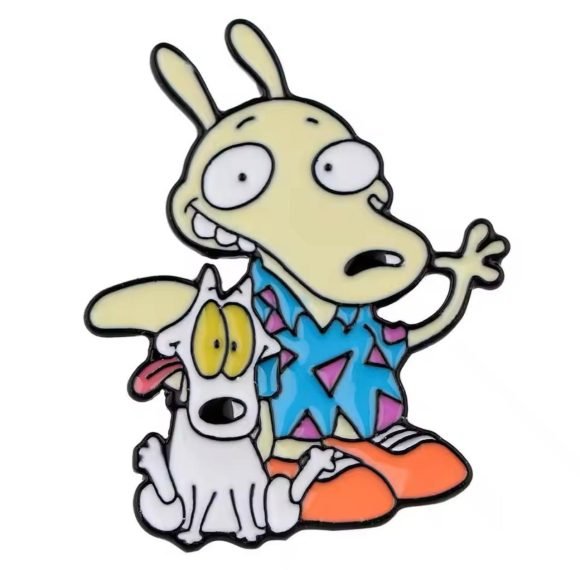 pin rocko y spunky